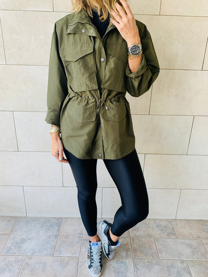 Olive Safari Jacket