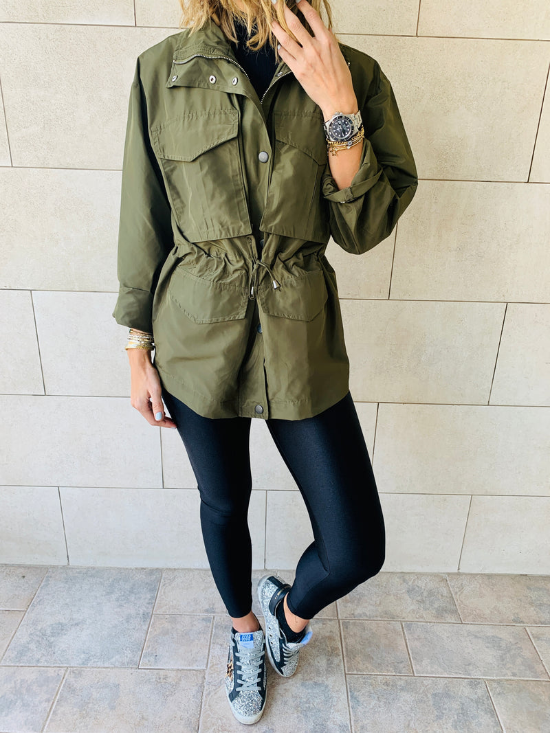 Olive Safari Jacket