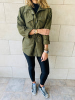 Olive Safari Jacket