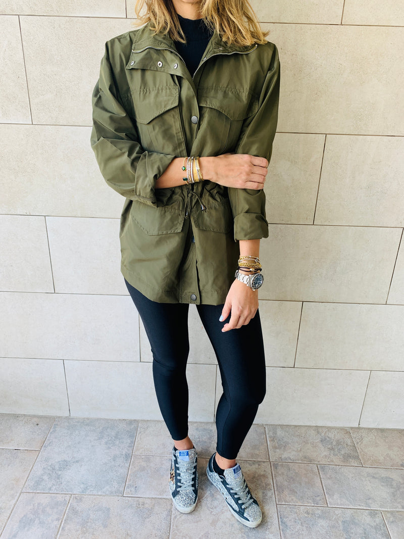 Olive Safari Jacket