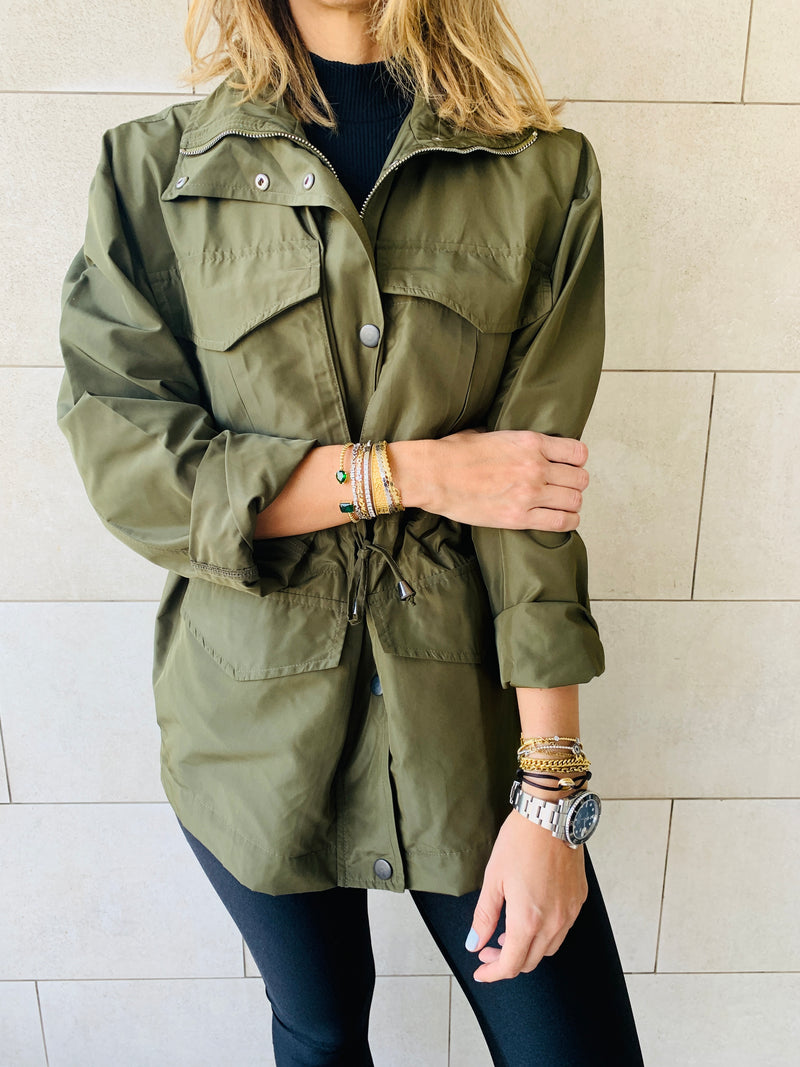 Olive Safari Jacket