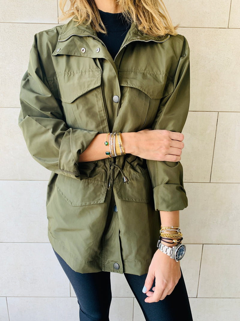 Olive Safari Jacket