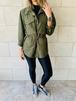 Olive Safari Jacket
