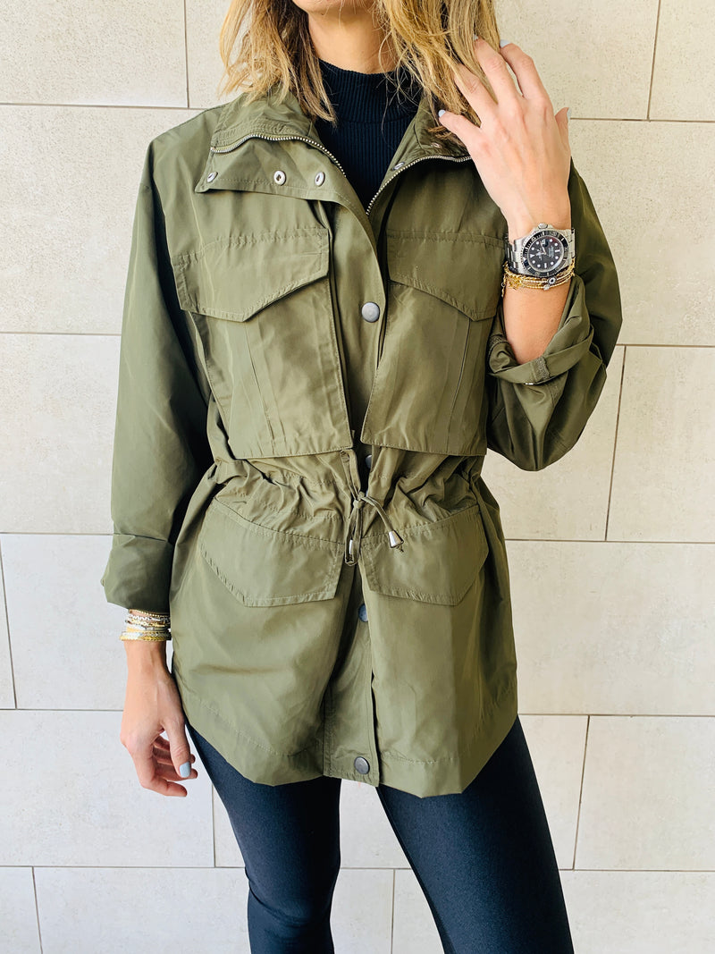 Olive Safari Jacket
