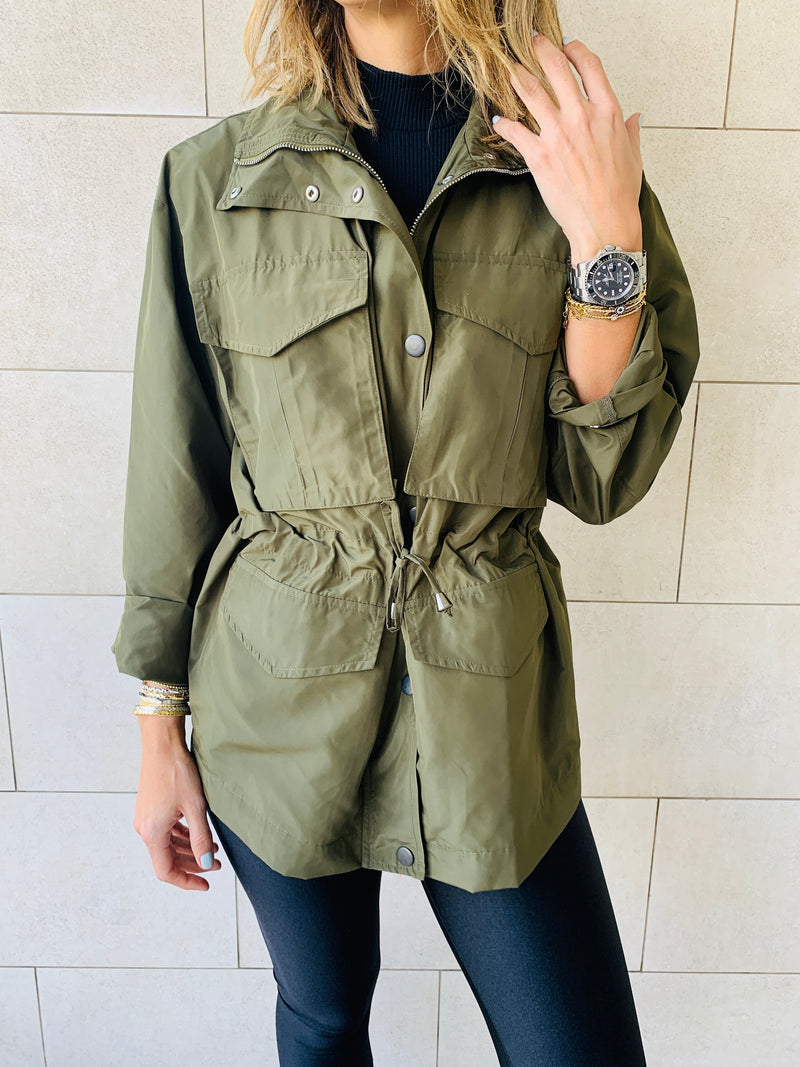 Olive Safari Jacket