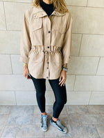 Beige Safari Jacket