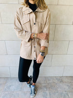Beige Safari Jacket
