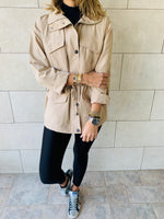 Beige Safari Jacket