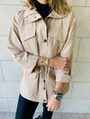 Beige Safari Jacket