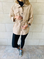 Beige Safari Jacket