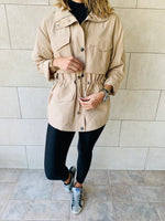 Beige Safari Jacket