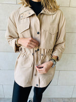 Beige Safari Jacket