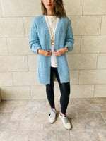 Baby Blue Braid Cardigan