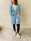 Baby Blue Braid Cardigan