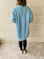 Baby Blue Braid Cardigan
