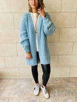 Baby Blue Braid Cardigan
