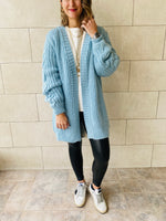 Baby Blue Braid Cardigan