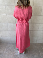 Watermelon Printed Shirt Dress