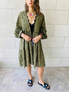 Olive Anglaise Kimono