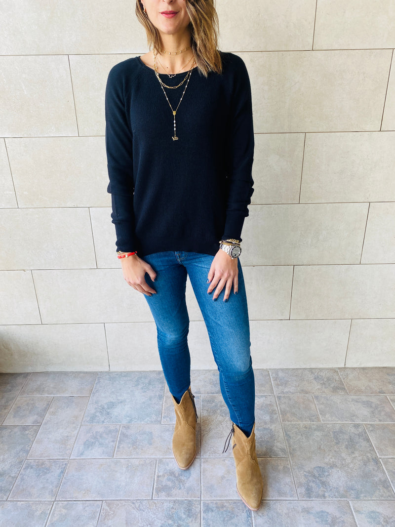 Black Light Knit Pullover