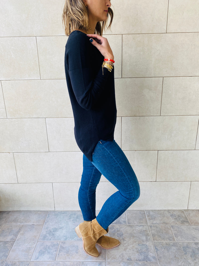 Black Light Knit Pullover