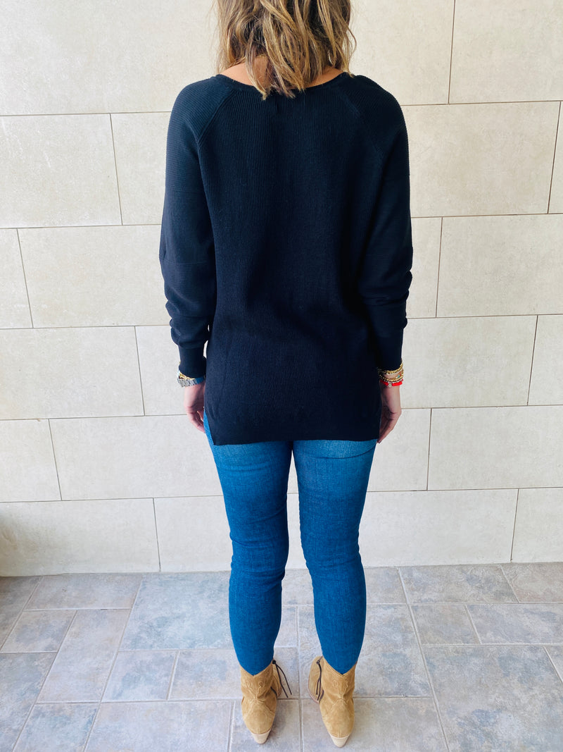 Black Light Knit Pullover