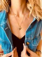 Gold Shark Tooth Necklace