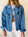 Washed Blue Go To Denim Jacket