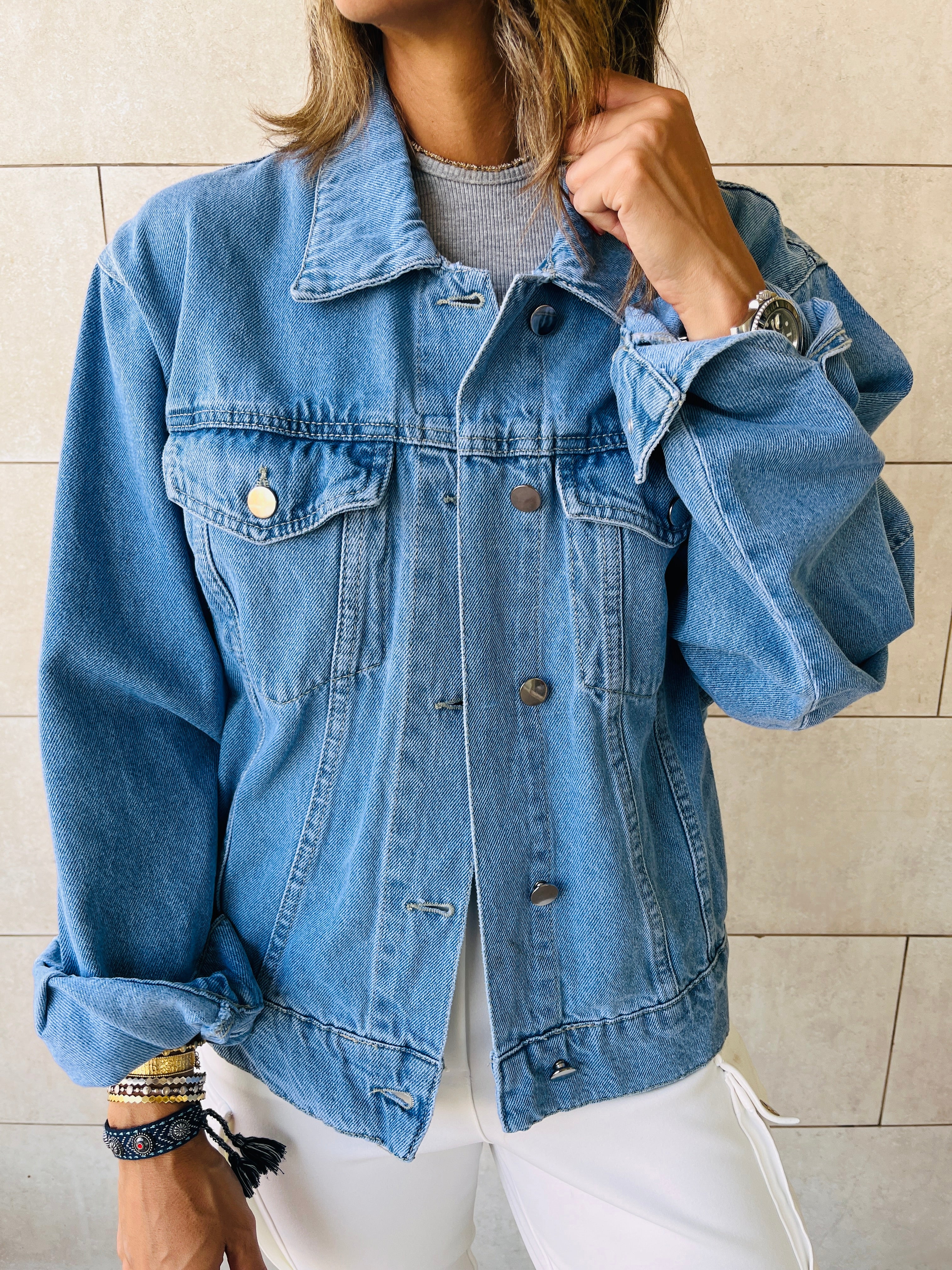 Light Blue Go To Denim Jacket