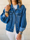 Dark Blue Go To Denim Jacket