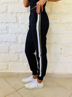 The Olive Stripe Jogger