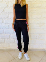 The Purple Stripe Jogger