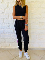 The Purple Stripe Jogger
