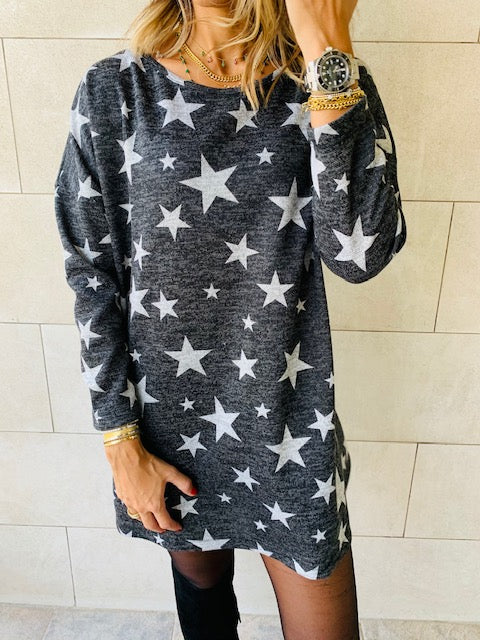 Stars Tribal Knit Tunic