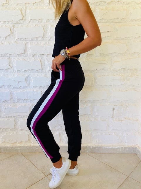 The Purple Stripe Jogger