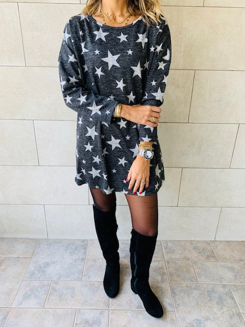 Stars Tribal Knit Tunic