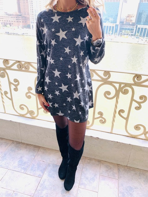 Stars Tribal Knit Tunic