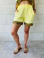 Yellow Carmen Beach Set