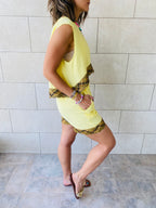 Yellow Carmen Beach Set