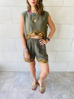 Olive Carmen Beach Set