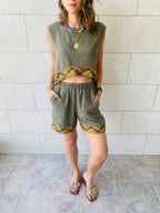 Olive Carmen Beach Set
