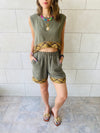 Olive Carmen Beach Set