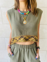 Olive Carmen Beach Set