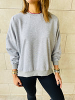 Grey Basic Sweatshirt