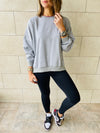 Grey Basic Sweatshirt