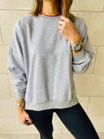 Grey Basic Sweatshirt