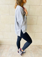 Grey Basic Sweatshirt