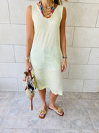 Yellow Bayside Beach Dress