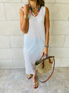 White Bayside Beach Dress