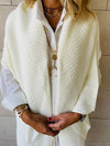 Ivory Shawl Knit Vest